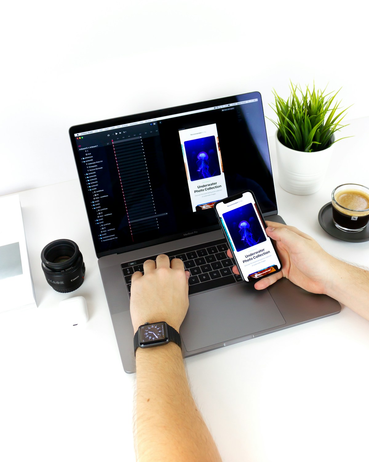 Web & App Development service illustration